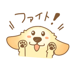 Golden Retriever of kazuchan sticker #12387800