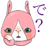 Of cat and bear. sticker #12388092