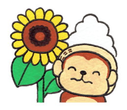 Saruru's summer Sticker sticker #12388245