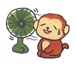 Saruru's summer Sticker sticker #12388251