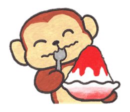 Saruru's summer Sticker sticker #12388252