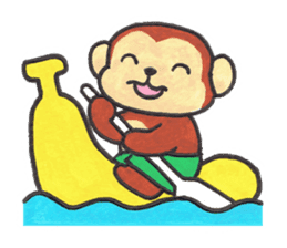 Saruru's summer Sticker sticker #12388253