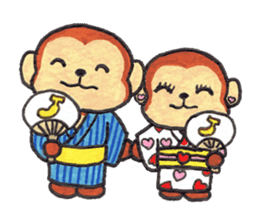 Saruru's summer Sticker sticker #12388262