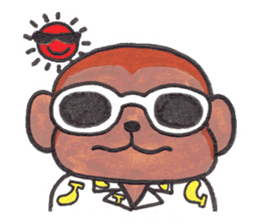 Saruru's summer Sticker sticker #12388276