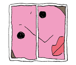 People of the distant planet sticker #12388457