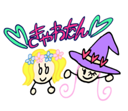 Cute & Magical Witch Girl ZOEL(Japanese) sticker #12388559