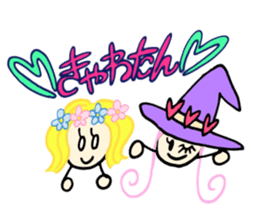 Cute & Magical Witch Girl ZOEL(Japanese) sticker #12388559