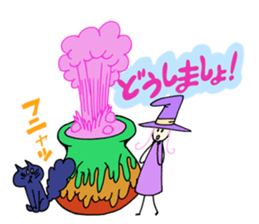 Cute & Magical Witch Girl ZOEL(Japanese) sticker #12388563