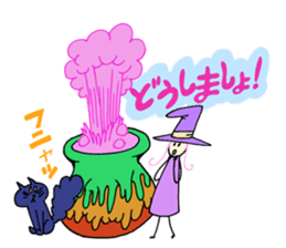 Cute & Magical Witch Girl ZOEL(Japanese) sticker #12388563