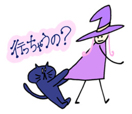 Cute & Magical Witch Girl ZOEL(Japanese) sticker #12388565