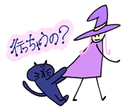 Cute & Magical Witch Girl ZOEL(Japanese) sticker #12388565