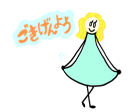 Cute & Magical Witch Girl ZOEL(Japanese) sticker #12388566