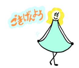 Cute & Magical Witch Girl ZOEL(Japanese) sticker #12388566