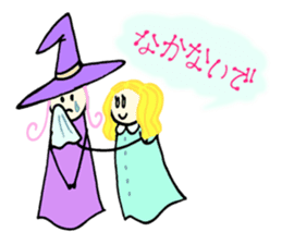 Cute & Magical Witch Girl ZOEL(Japanese) sticker #12388576