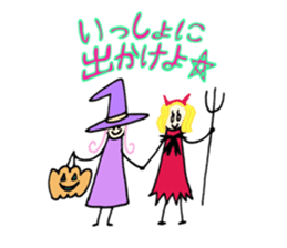 Cute & Magical Witch Girl ZOEL(Japanese) sticker #12388597