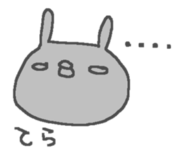 Tera cute rabbit stickers! sticker #12388753