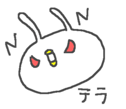 Tera cute rabbit stickers! sticker #12388754