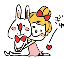 Friends of red ribbon 2 sticker #12388839