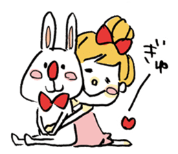 Friends of red ribbon 2 sticker #12388839