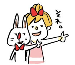 Friends of red ribbon 2 sticker #12388840