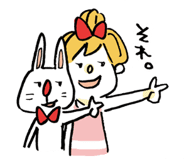 Friends of red ribbon 2 sticker #12388840