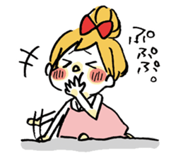 Friends of red ribbon 2 sticker #12388846