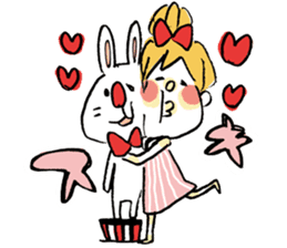 Friends of red ribbon 2 sticker #12388865