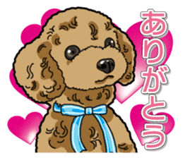 Daily poodle sticker #12389177