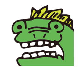 Alien Drawing sticker #12389561