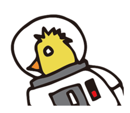 Alien Drawing sticker #12389564