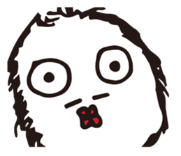 Alien Drawing sticker #12389566