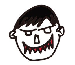 Alien Drawing sticker #12389570