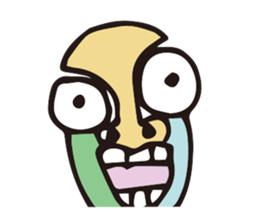 Alien Drawing sticker #12389578