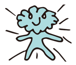 Alien Drawing sticker #12389581