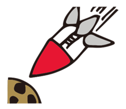 Alien Drawing sticker #12389585