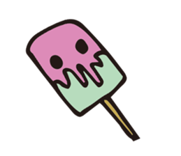 Alien Drawing sticker #12389587