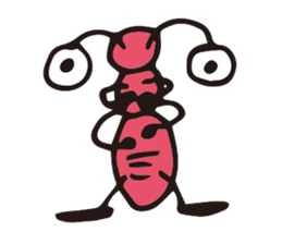 Alien Drawing sticker #12389592