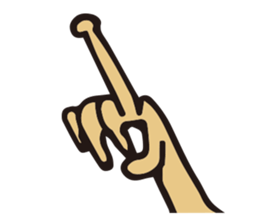 Alien Drawing sticker #12389594