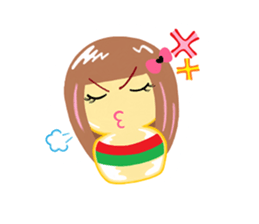 kokeshi-no-kokepii sticker #12389706