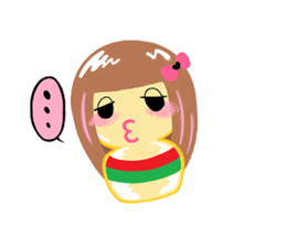 kokeshi-no-kokepii sticker #12389712