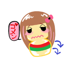 kokeshi-no-kokepii sticker #12389715