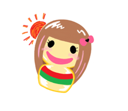 kokeshi-no-kokepii sticker #12389716
