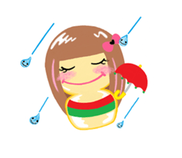 kokeshi-no-kokepii sticker #12389718