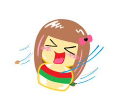 kokeshi-no-kokepii sticker #12389719