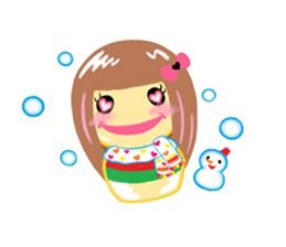 kokeshi-no-kokepii sticker #12389720