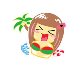 kokeshi-no-kokepii sticker #12389724