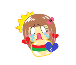 kokeshi-no-kokepii sticker #12389734