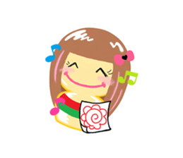 kokeshi-no-kokepii sticker #12389738