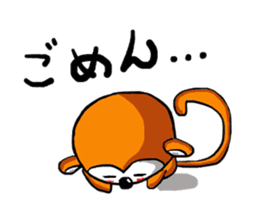 Drunk Monkeys Sticker sticker #12389746