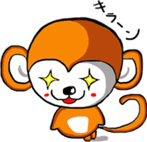 Drunk Monkeys Sticker sticker #12389756